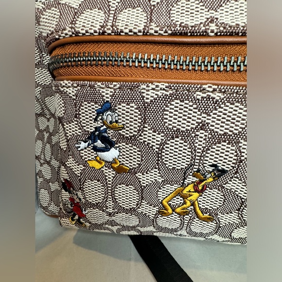 Pre loved~Mickey Mouse And Friends Disney Backpack and Wallet By COACH - Picture 12 of 16